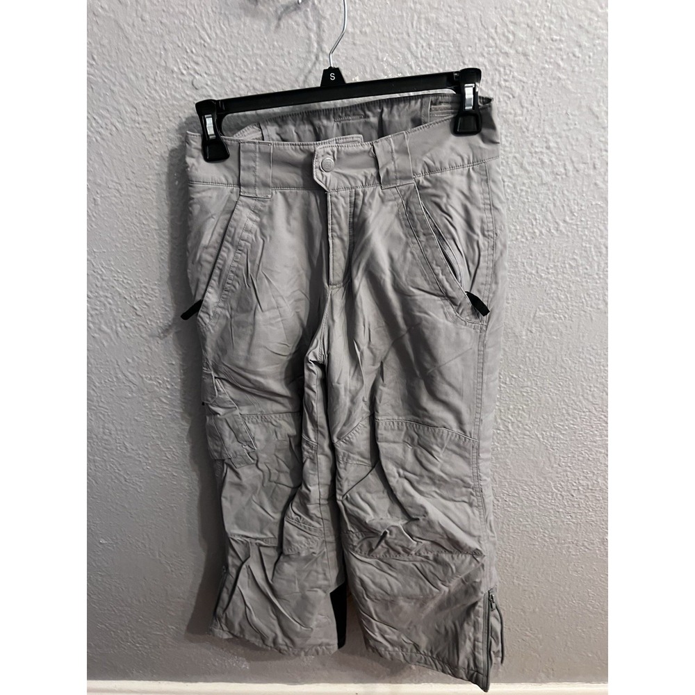 Columbia  Ski Snowboarding Pants Kids Size‎ 10/12 Gray Snow Waterproof